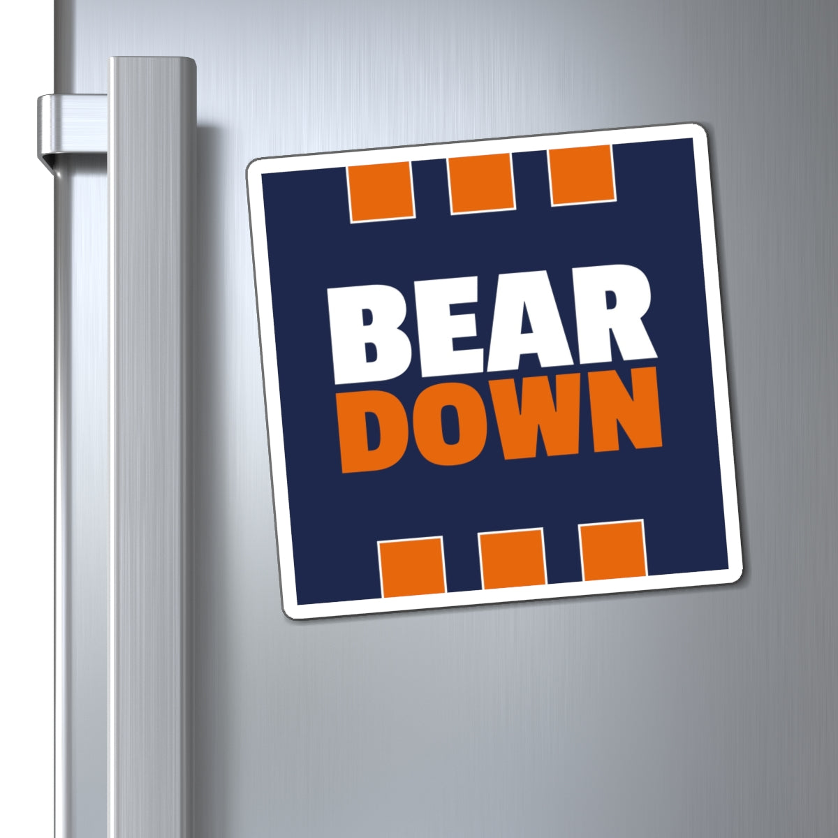 Bear Down Jersey Magnet Printify