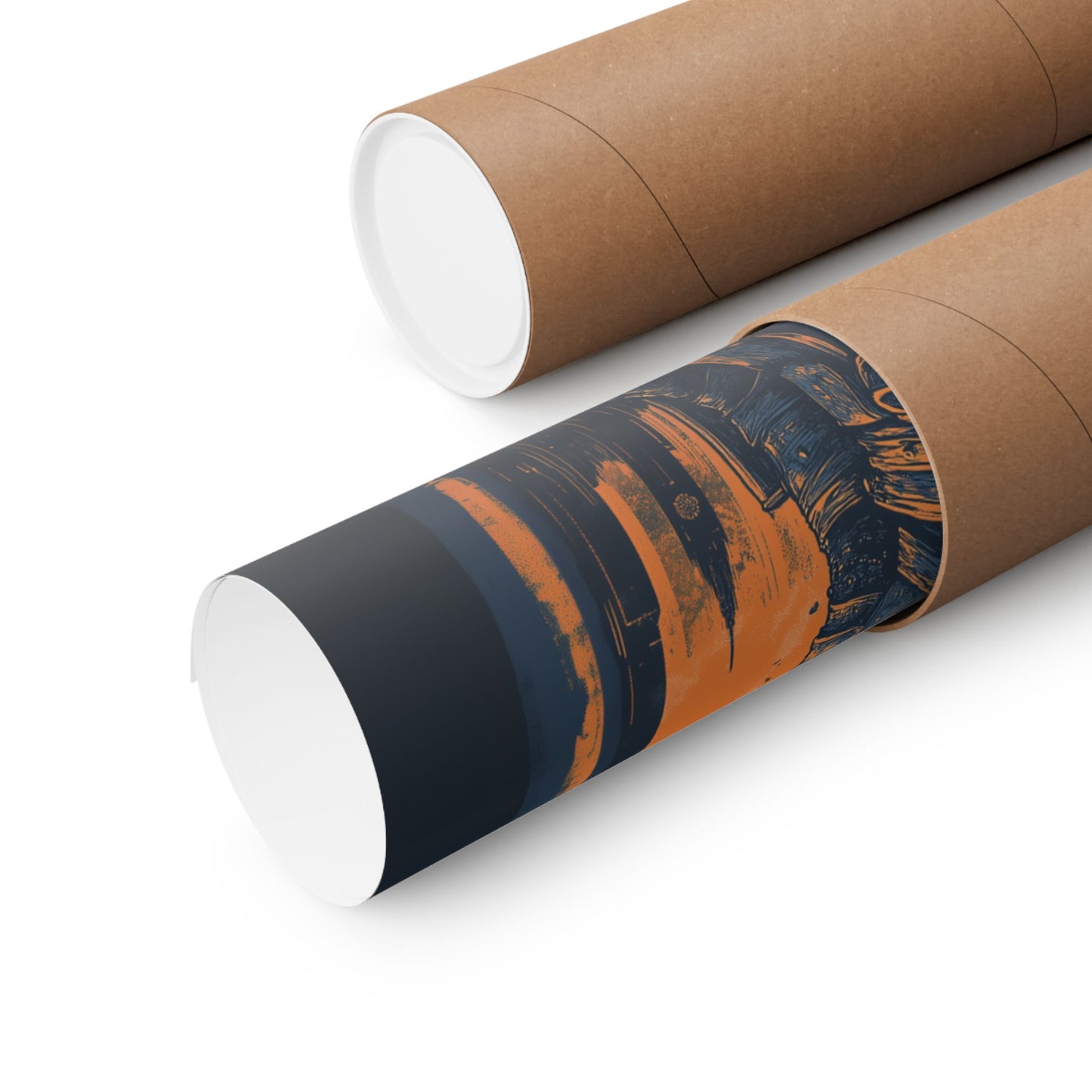 Bear Down Warrior Poster - Chicago Bears Themed Poster