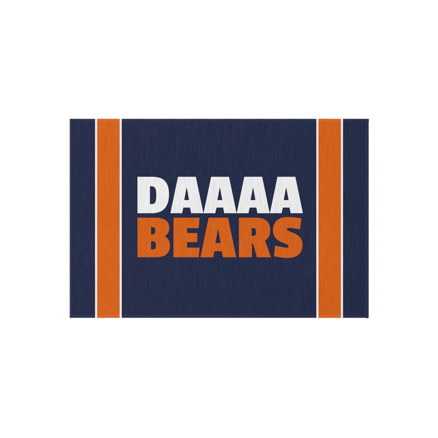 Da Bears Tailgating Outdoor Rug - Chicago Bears Carpet