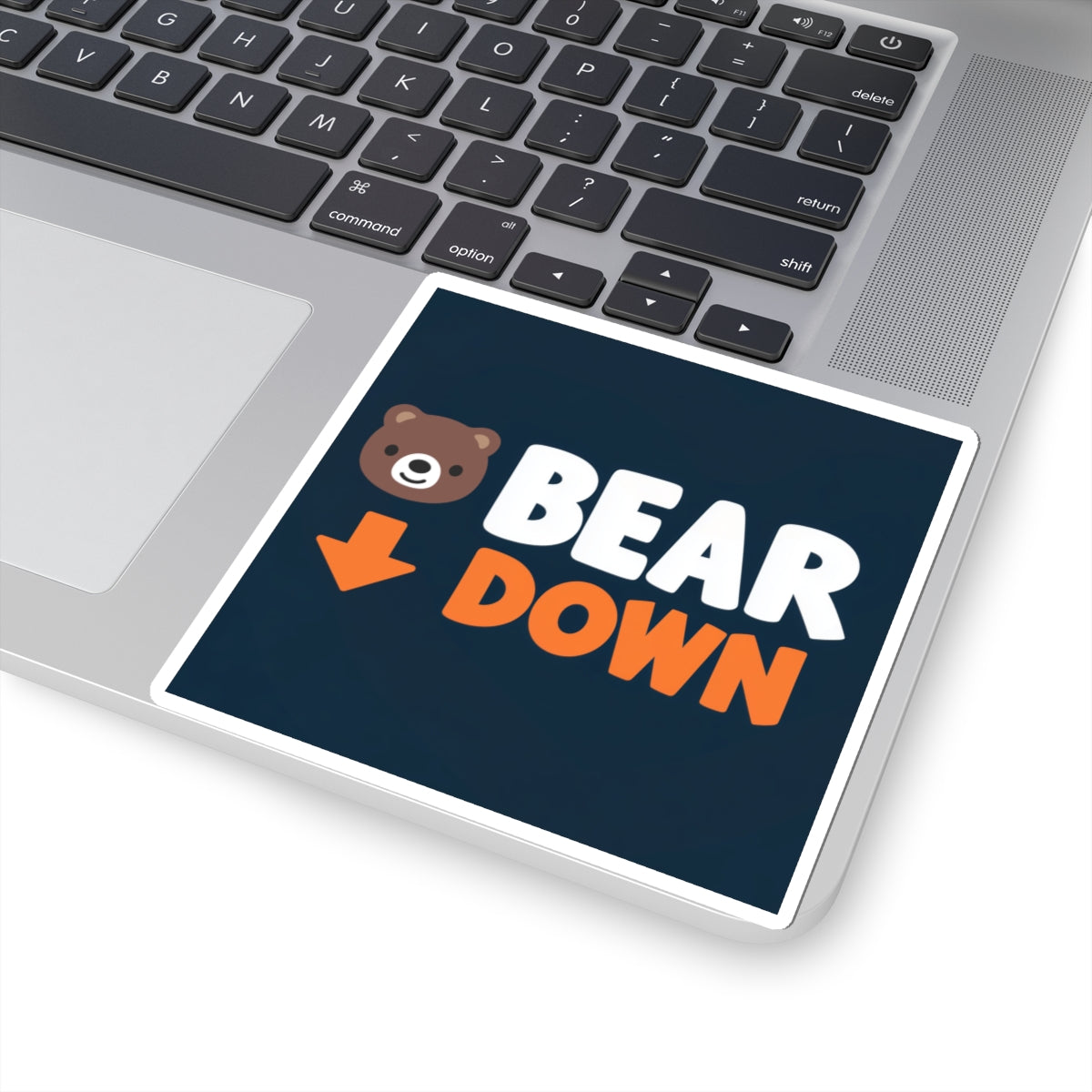 Bear Down Emoji Sticker