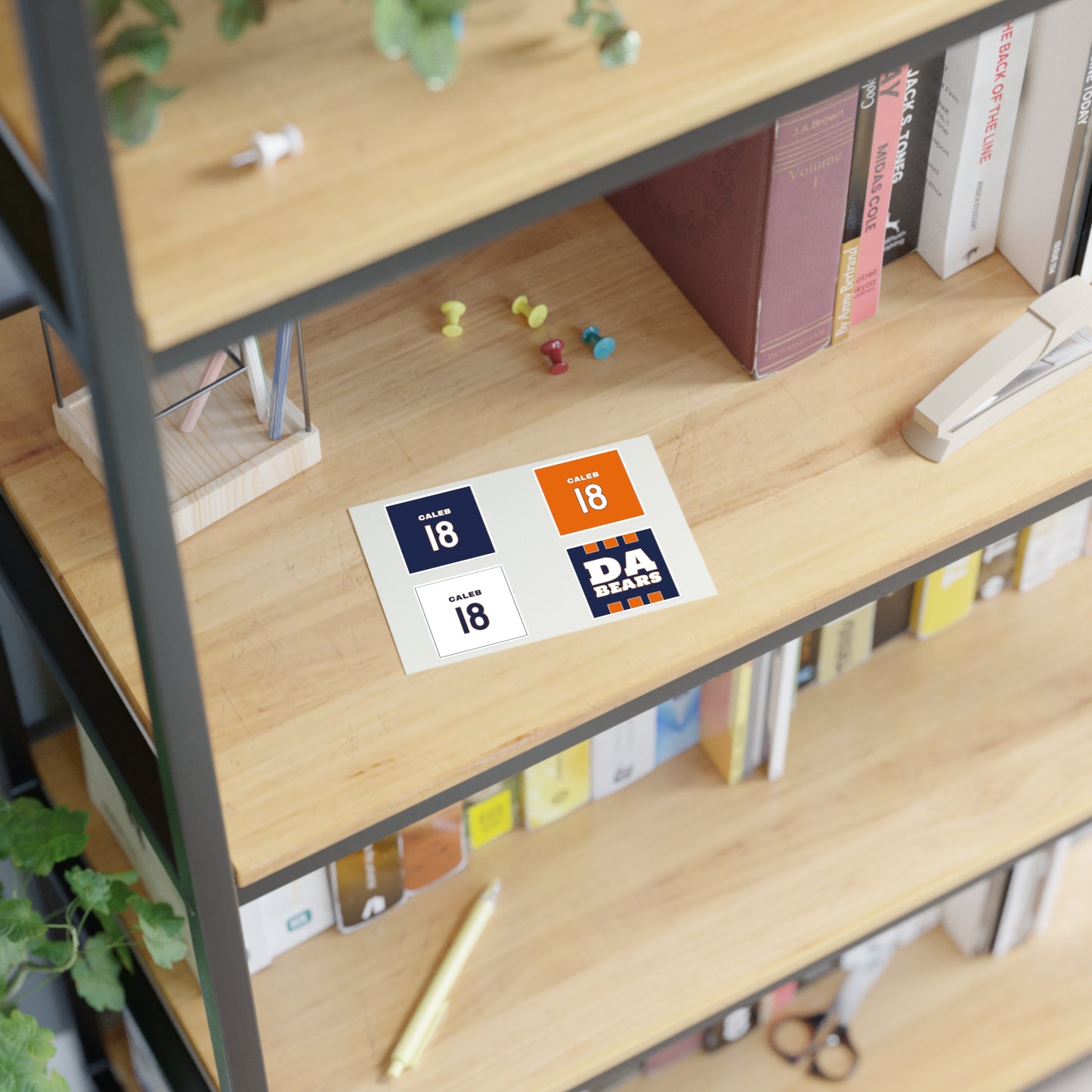 Caleb Williams Bears Sticker Pack β 4 Stickers