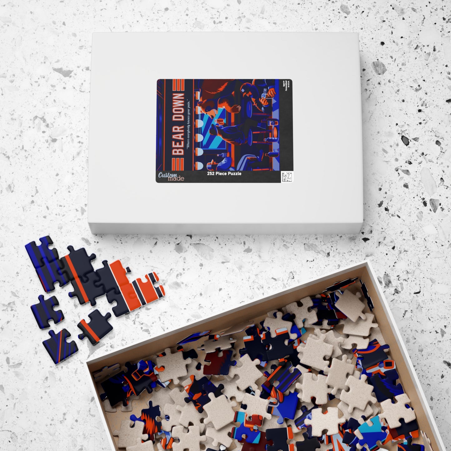 Bear Down Bar Puzzle