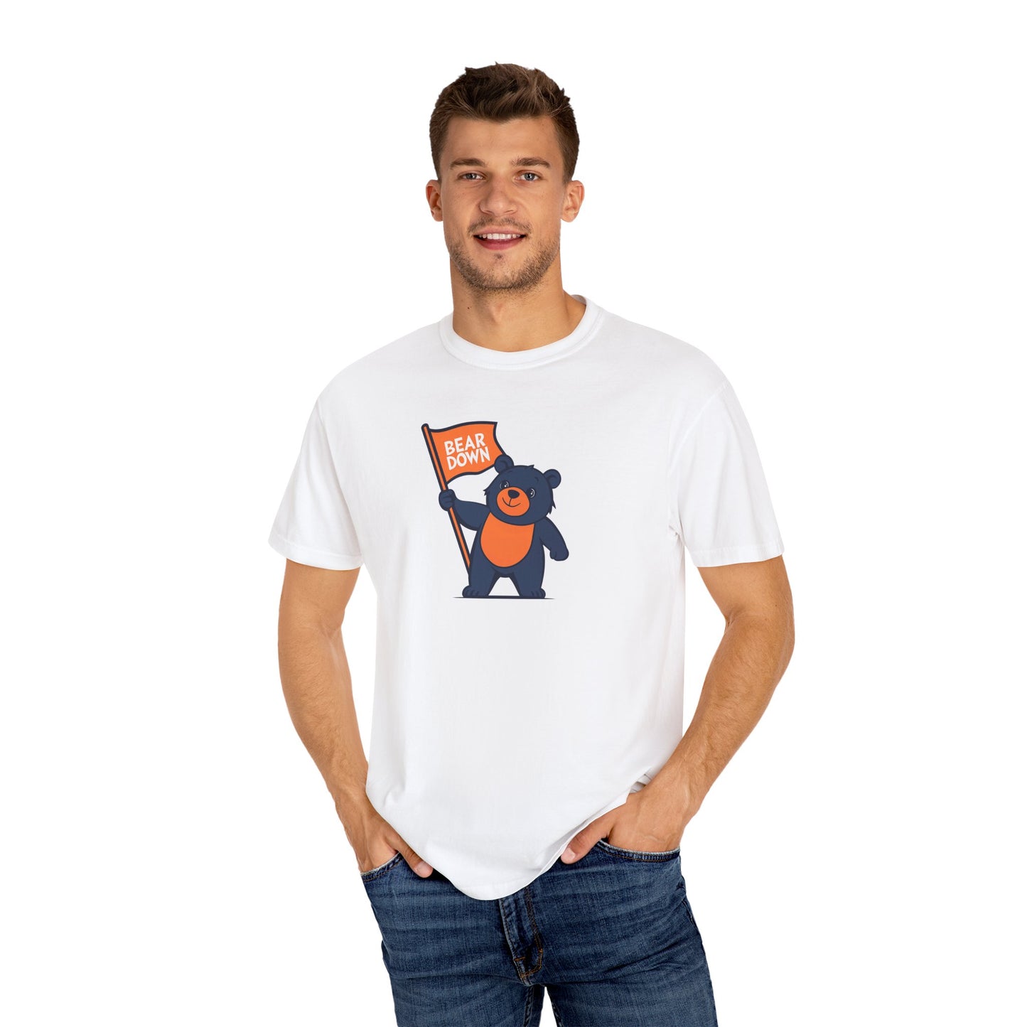 Bear Down Rally Flag Tee - Unisex Chicago Bears Shirt