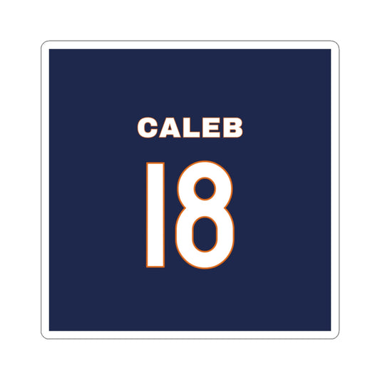 Caleb Williams Sticker Printify