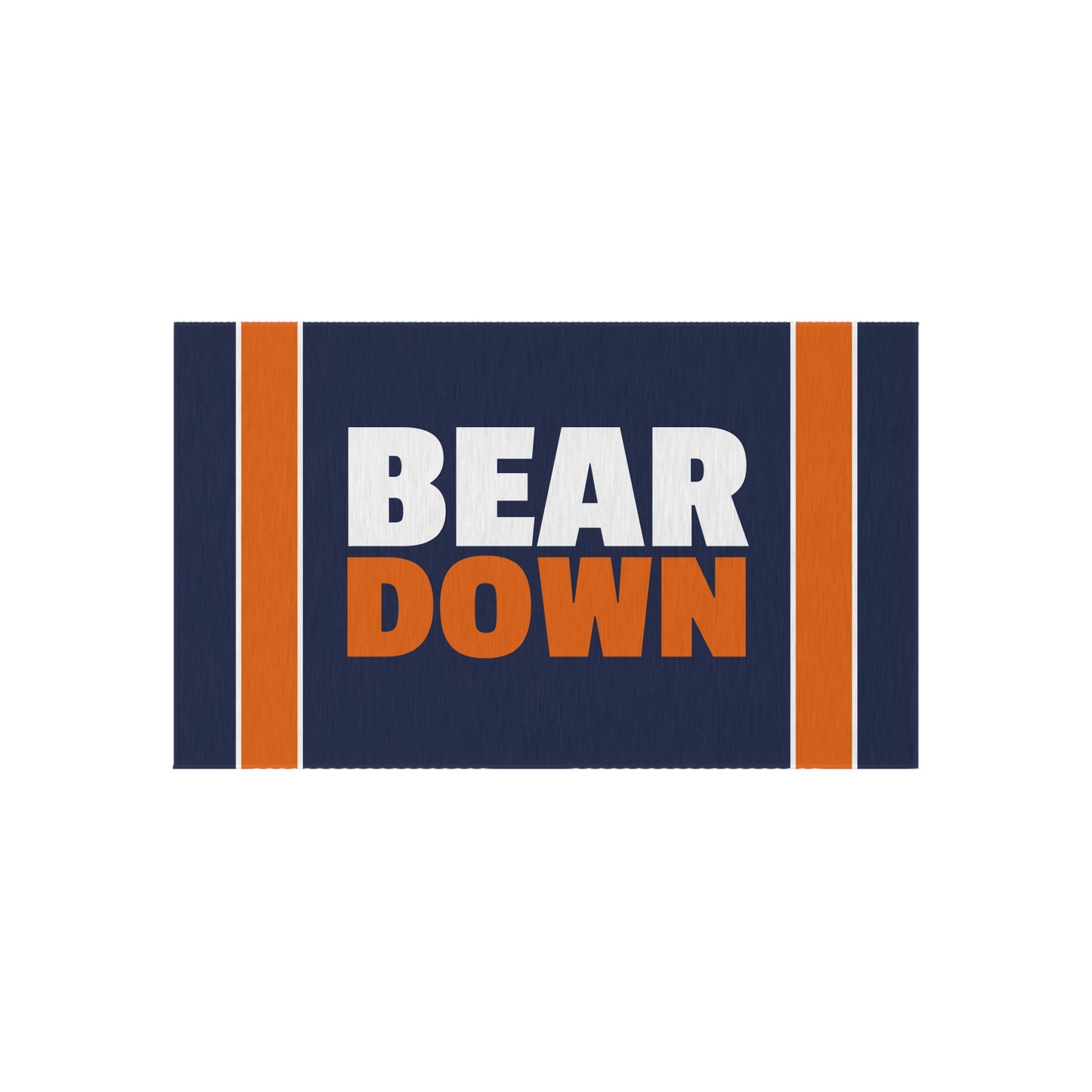 Chicago Bears Tailgating Outdoor Rug - Bear Down Carpet