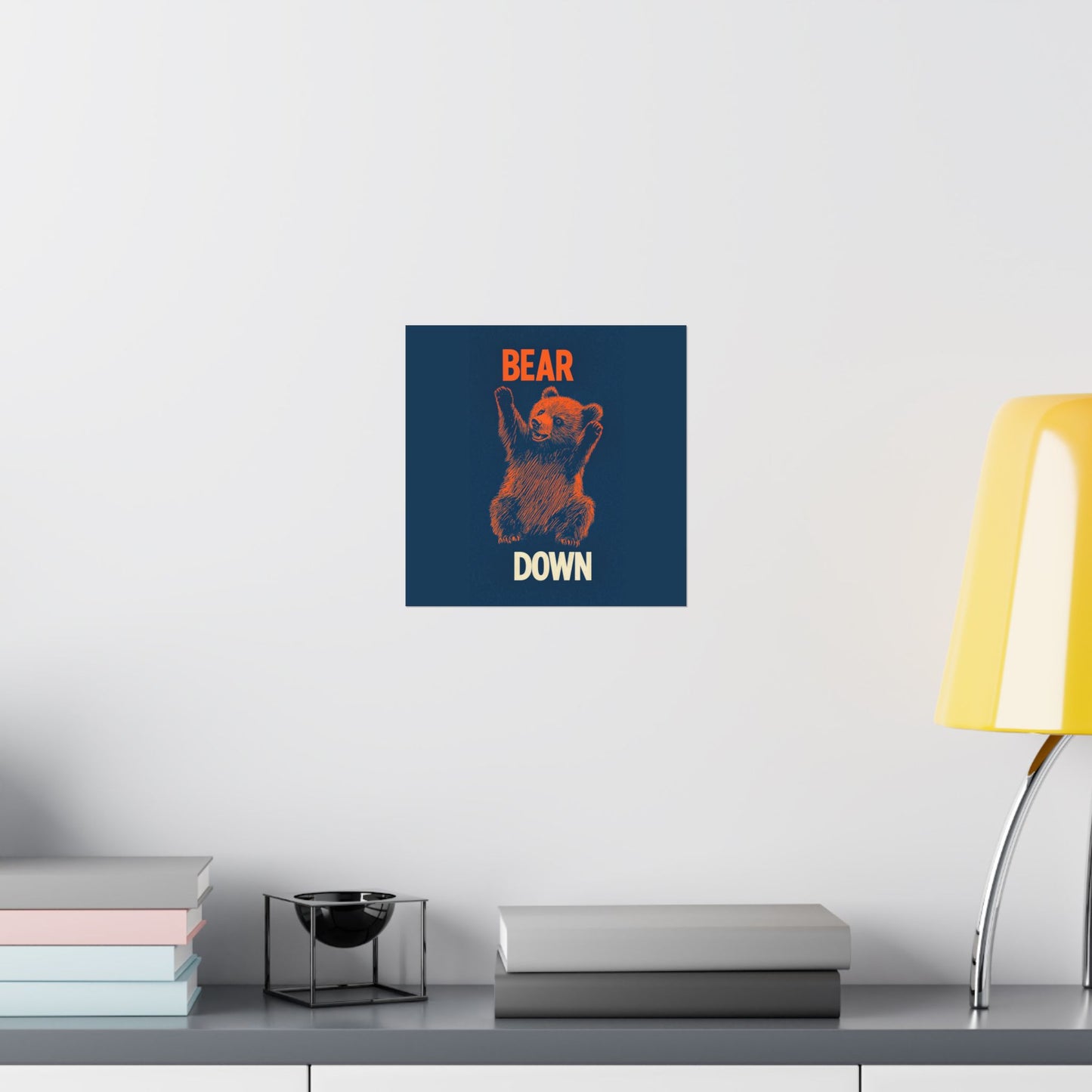 Vintage Cheer Bear Poster