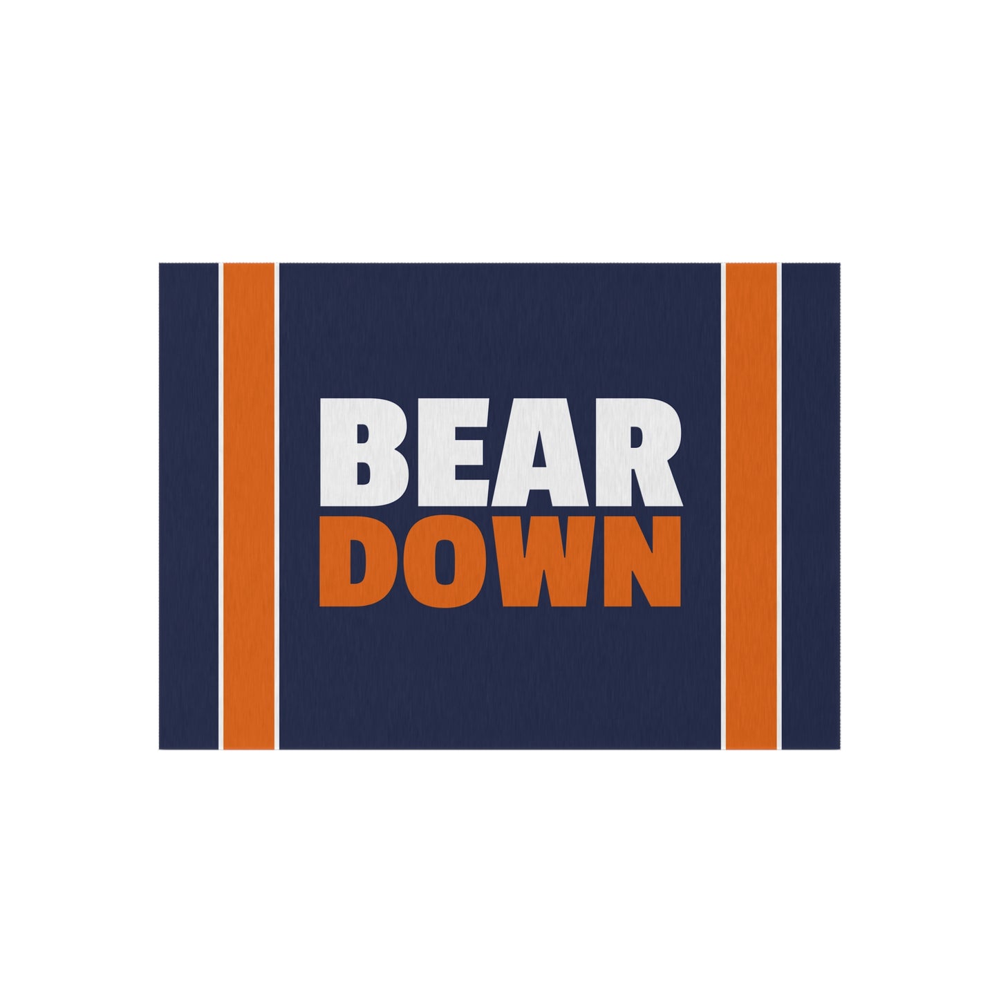 Chicago Bears Tailgating Outdoor Rug - Bear Down Carpet