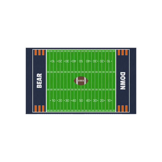 Chicago Bears Football Field Rug Printify