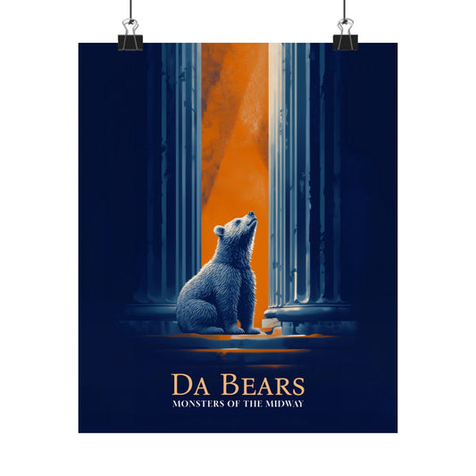 Da Bears Cinematic Poster