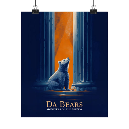 Da Bears Cinematic Poster Printify
