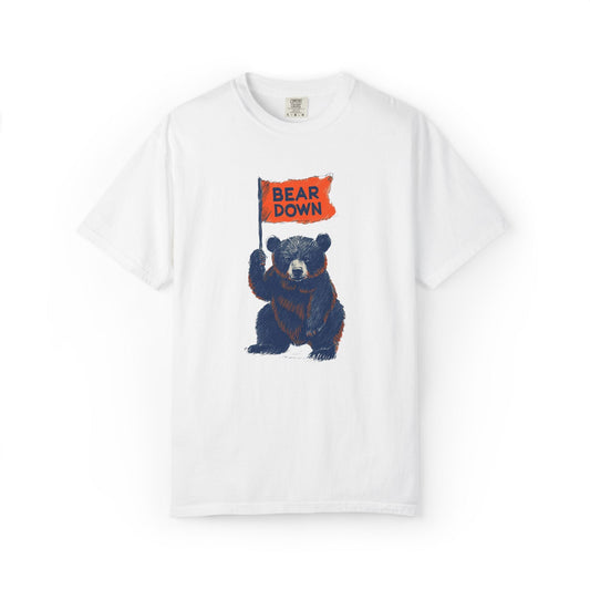 Cute Vintage Bear Flag T-Shirt Printify