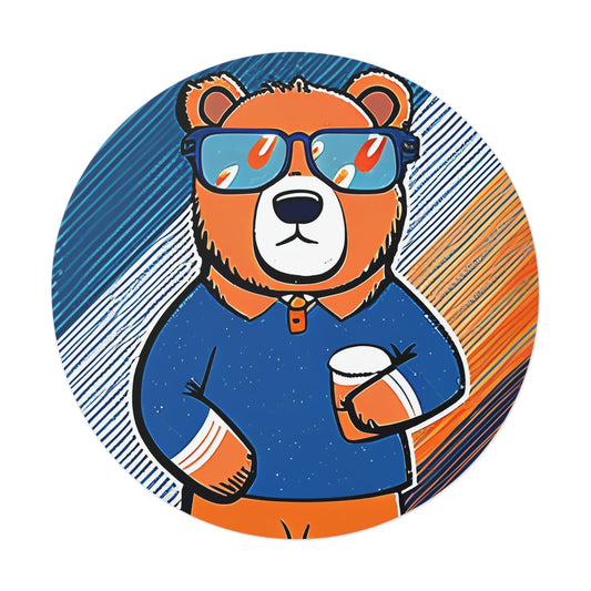 Coffee Bear Sticker - Paper products - No Context Bears