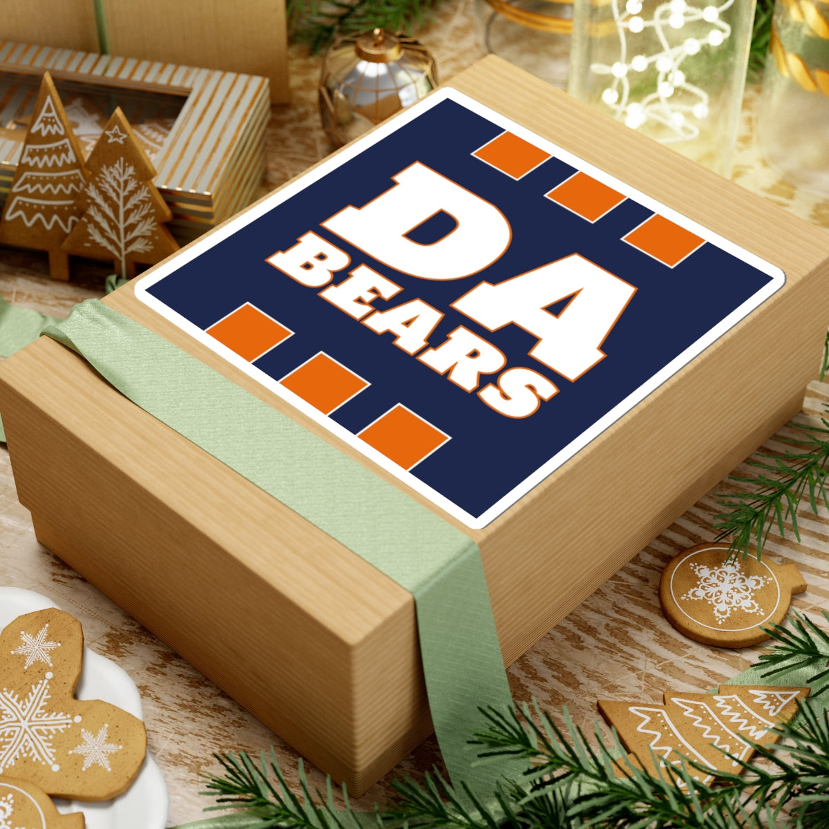 Da Bears Jersey Themed Sticker Printify