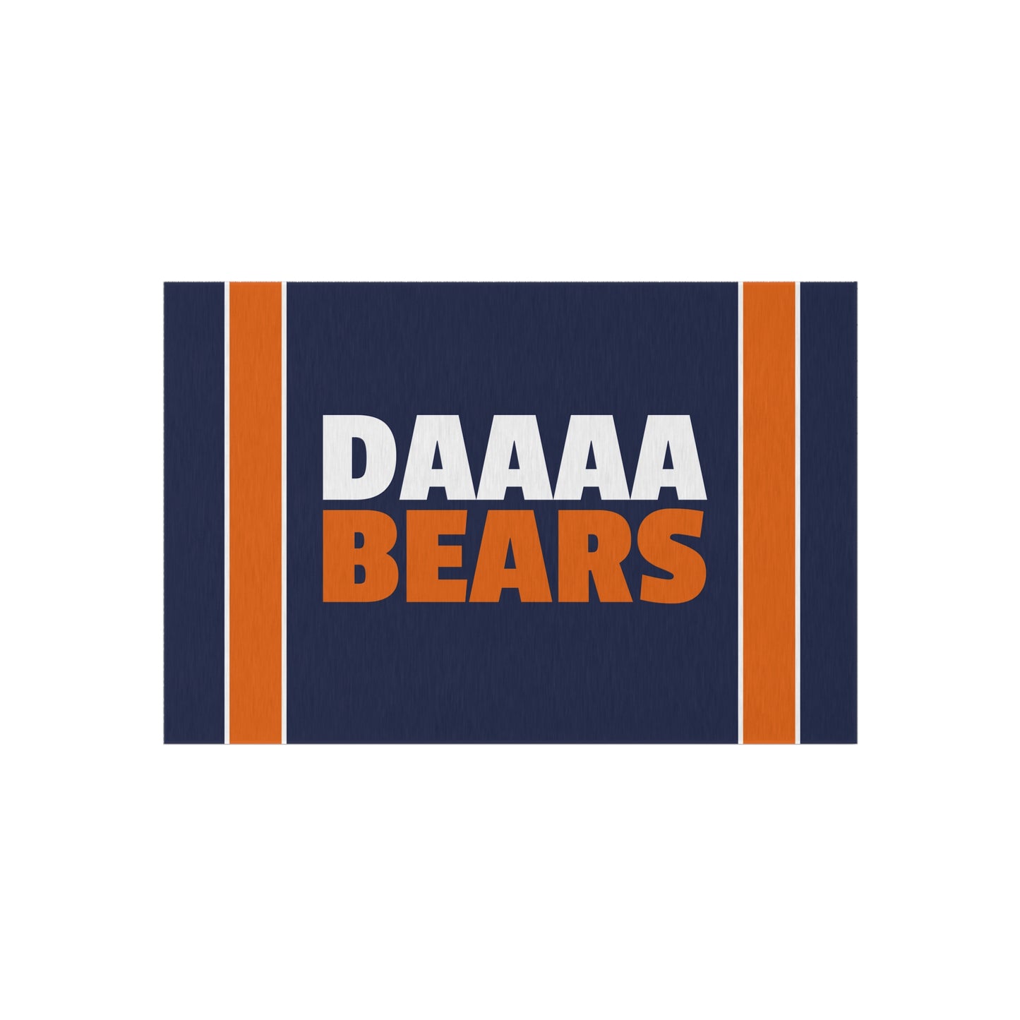 Da Bears Tailgating Outdoor Rug - Chicago Bears Carpet