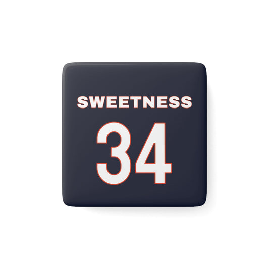 Walter Payton Sweetness Magnet Printify