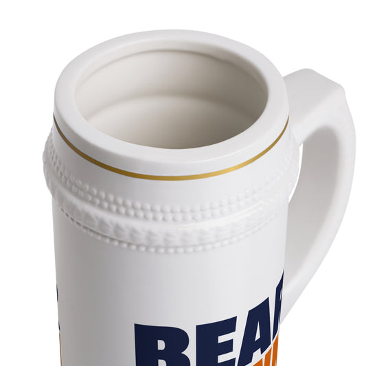 Bear Down Beer Stein