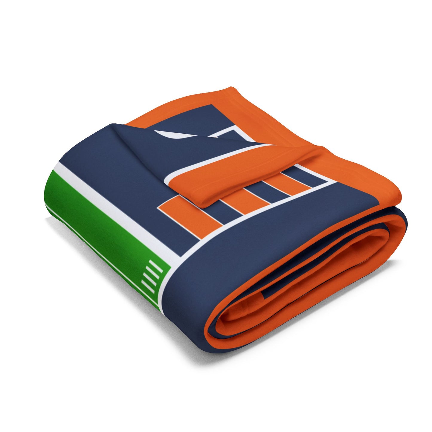 Bear Down Football Field Blanket - The Ultimate Game Day Essential
