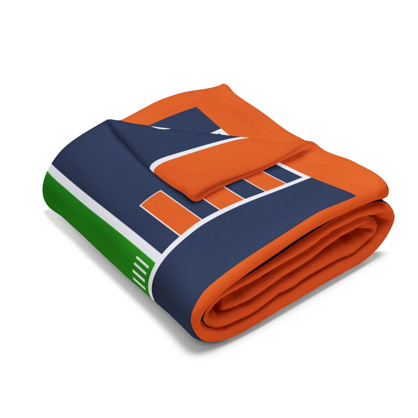 Bear Down Football Field Blanket - The Ultimate Game Day Essential