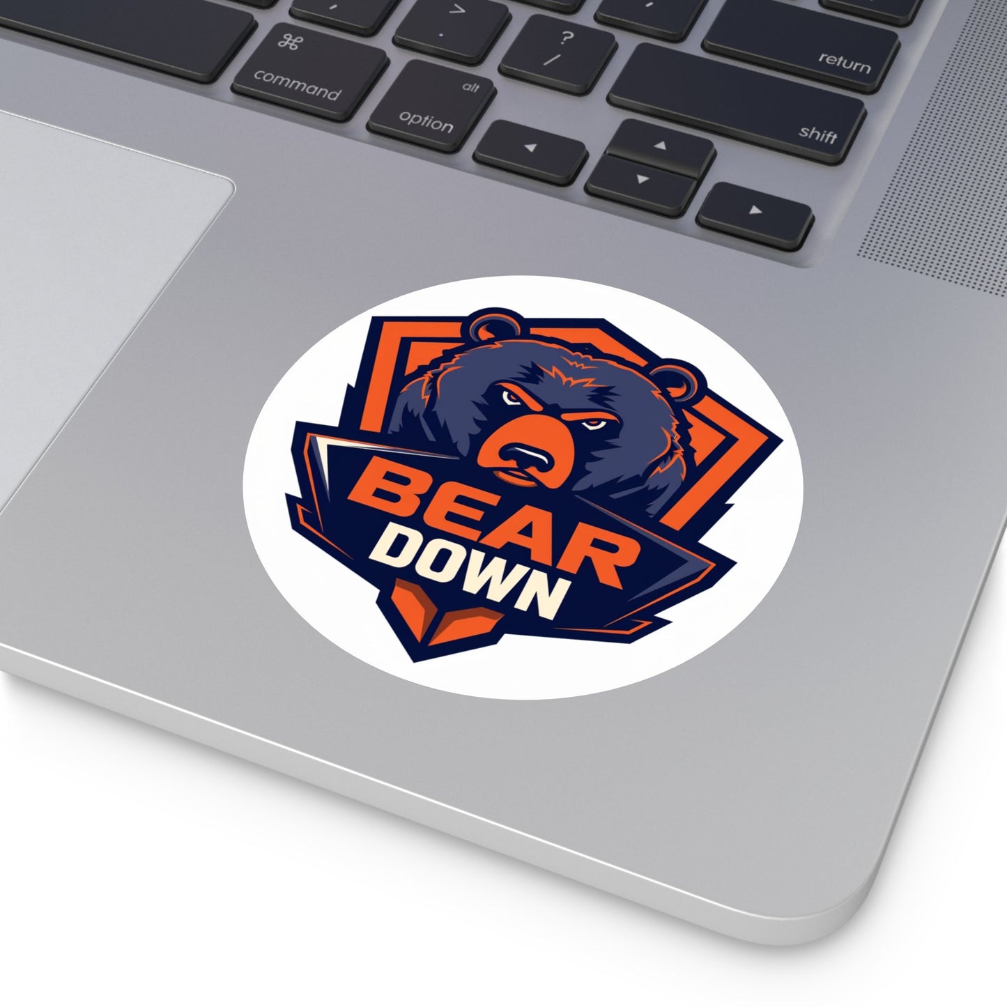 Bear Down Flight Crew Sticker Printify