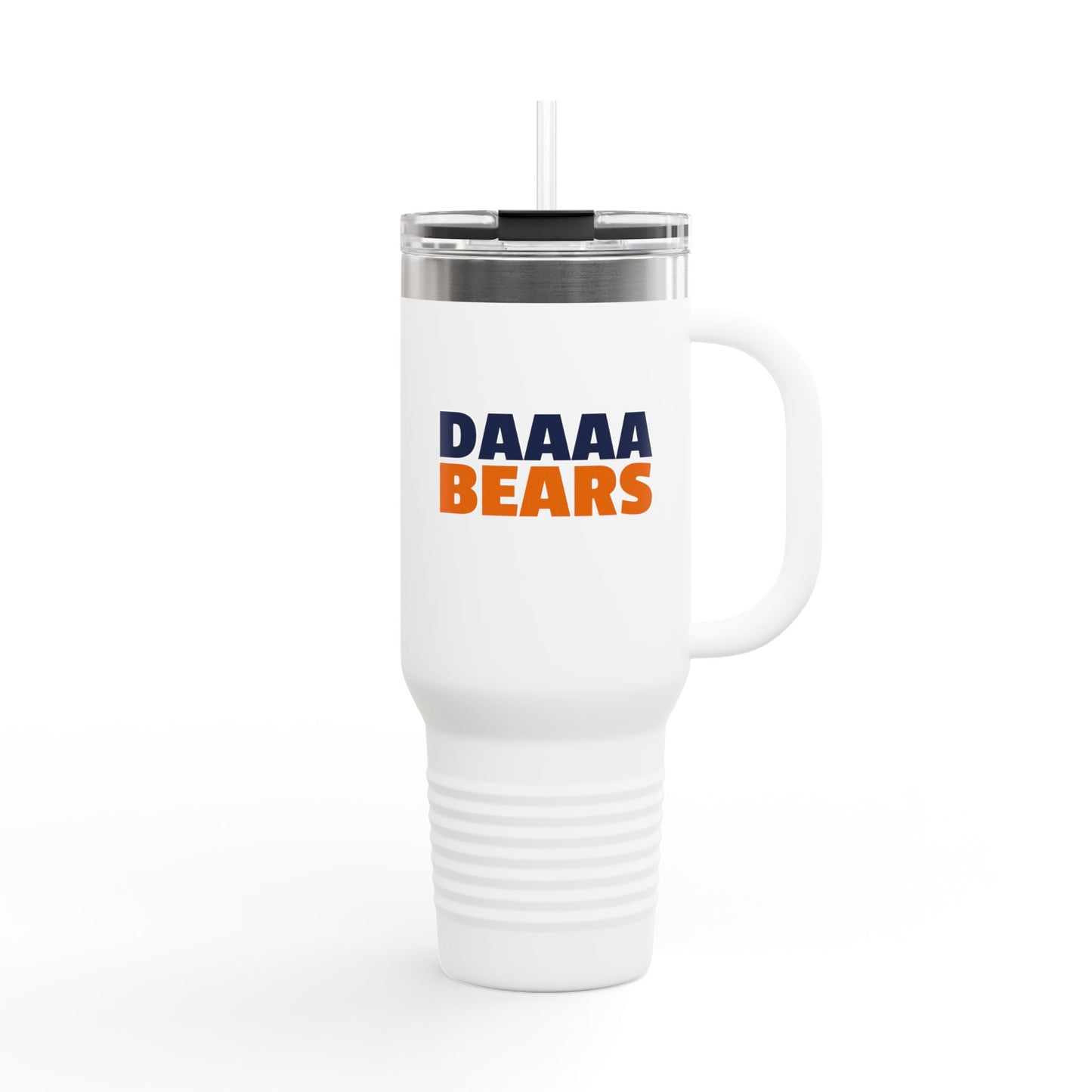 DAAAA BEARS Travel Mug - Chicago Bears Insulated 40 oz Drinkware