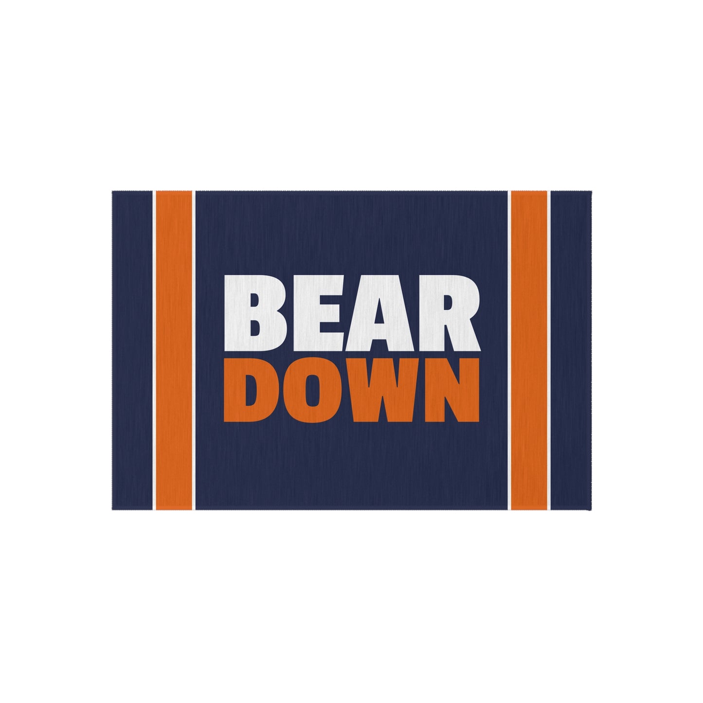 Chicago Bears Tailgating Outdoor Rug - Bear Down Carpet