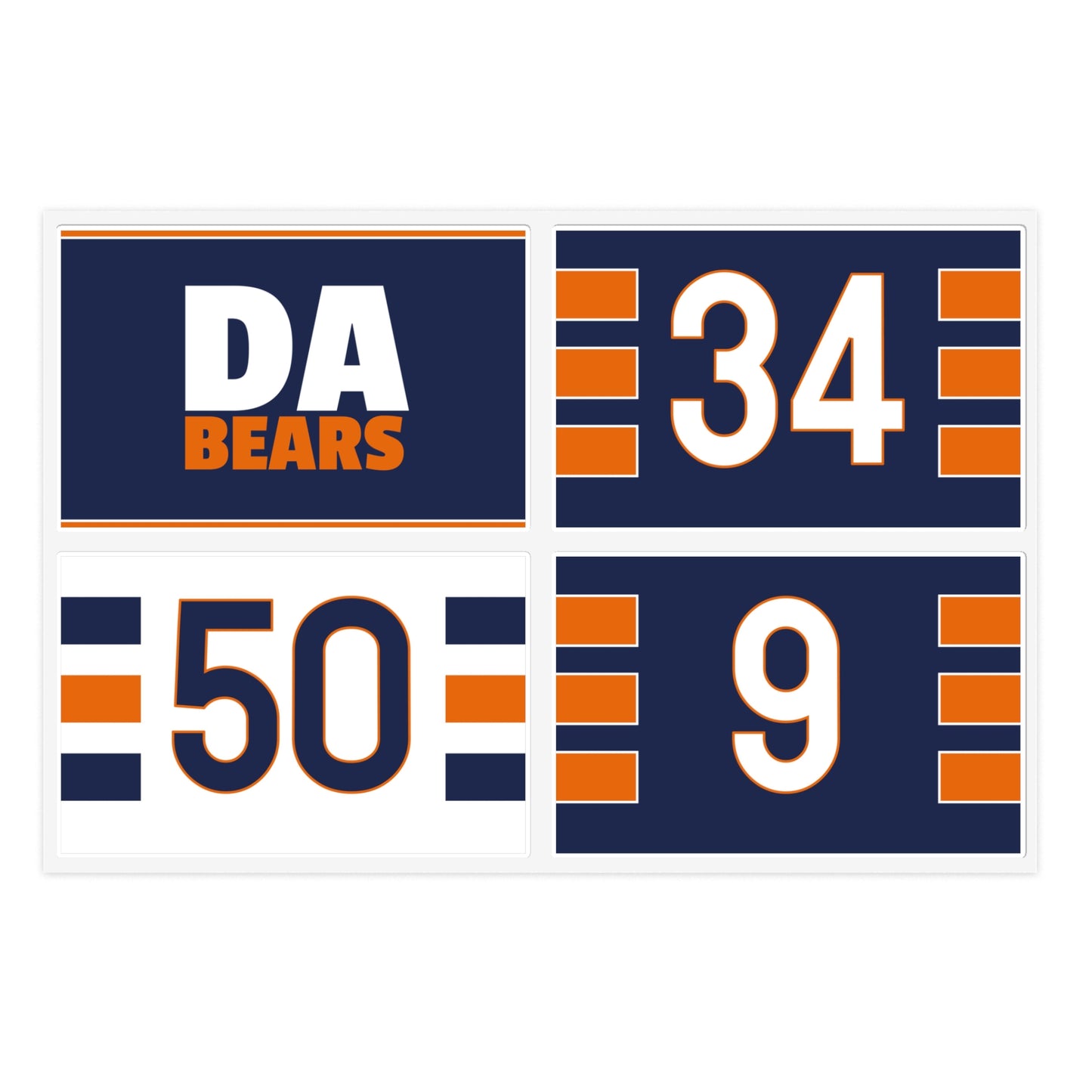 Da Bears Sticker Pack