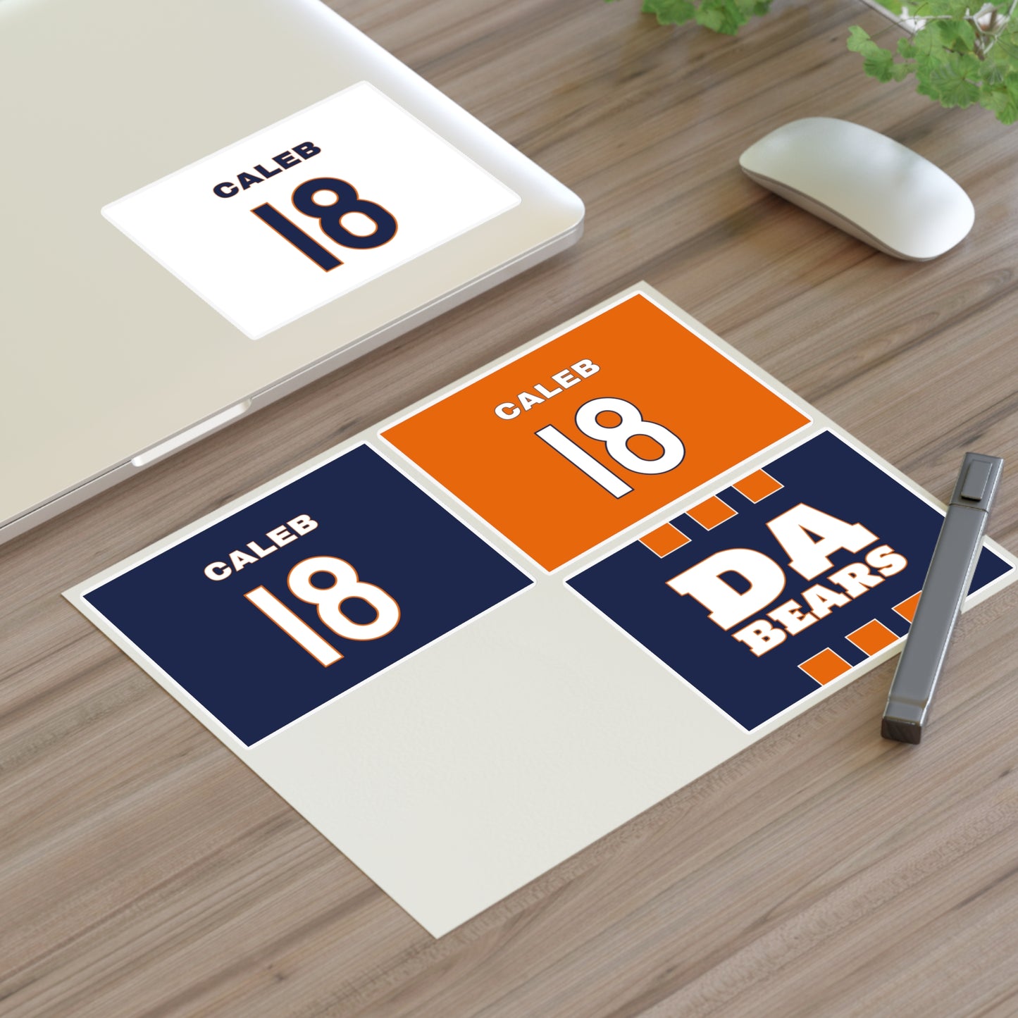 Caleb Williams Bears Sticker Pack β 4 Stickers