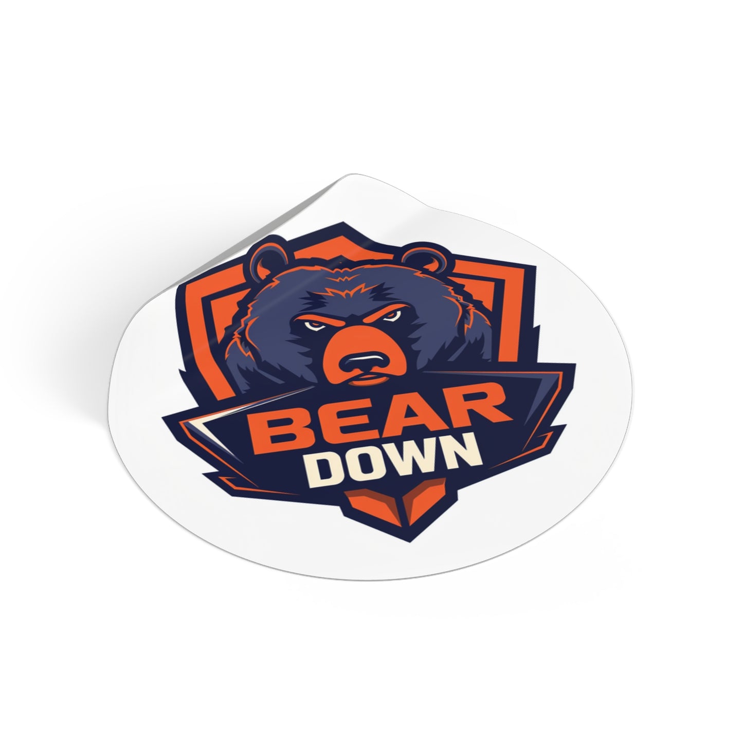Bear Down Flight Crew Sticker