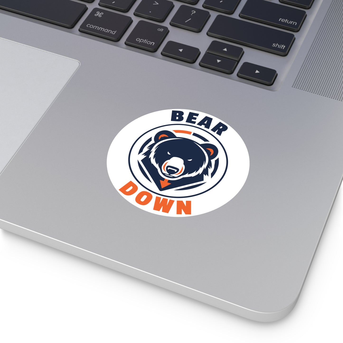 Bear Down Logo Sticker