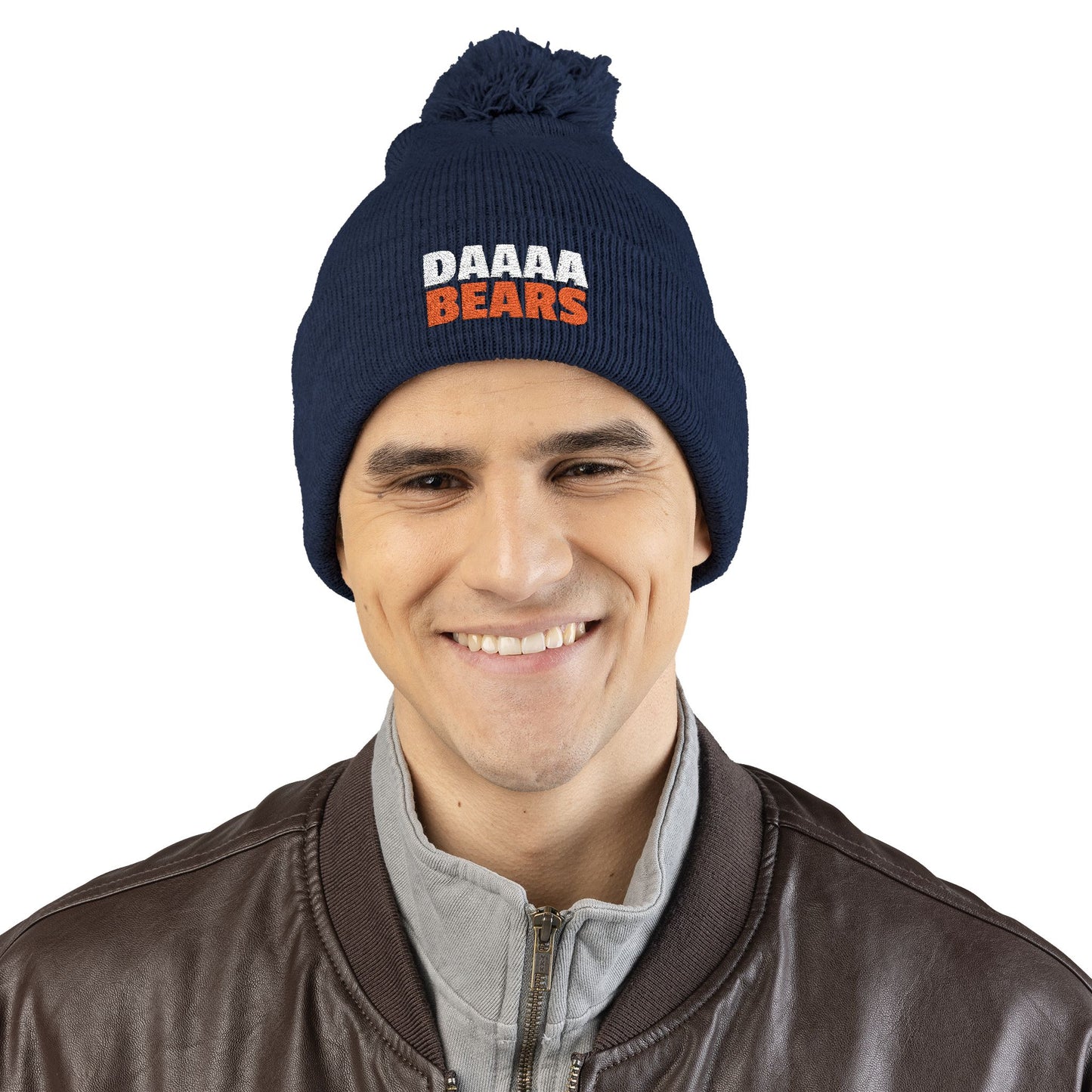 Chicago Bears Knit Cap - Da Bears Design - Winter Hat