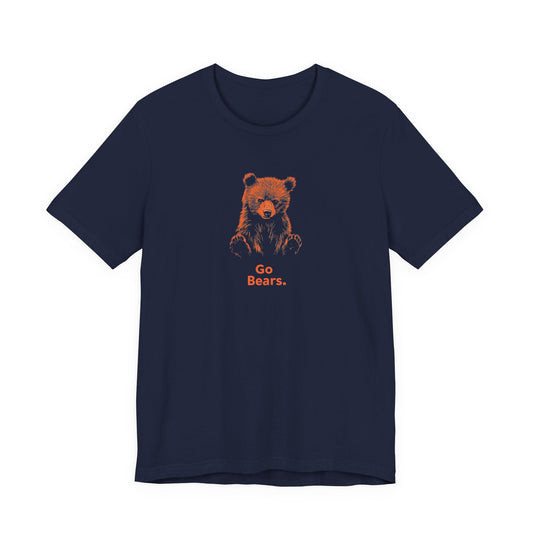 Go Bears Simple Vintage Tee Printify