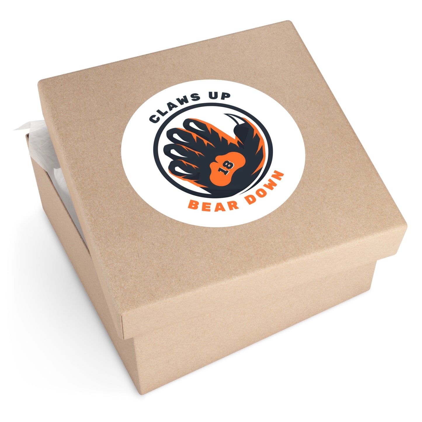 Caleb Williams Bears Sticker Printify