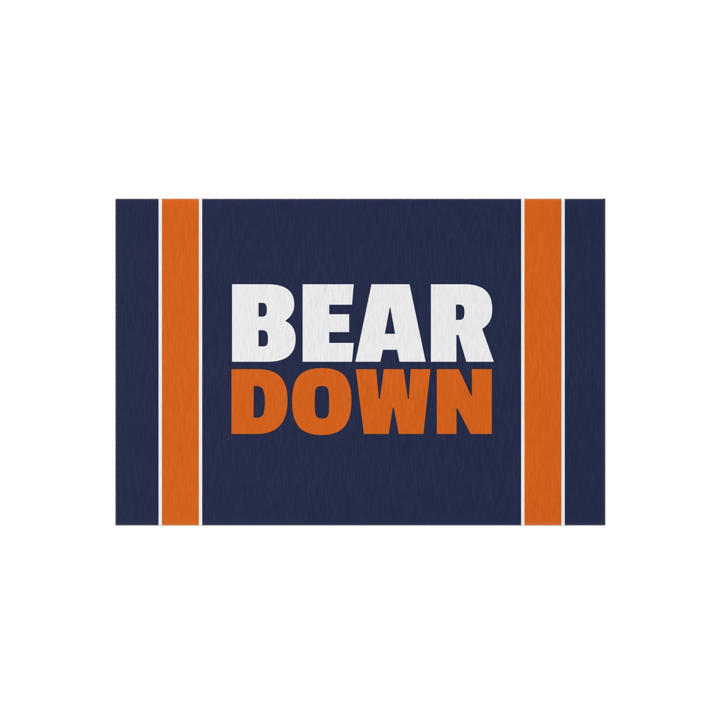 Chicago Bears Tailgating Outdoor Rug - Bear Down Carpet
