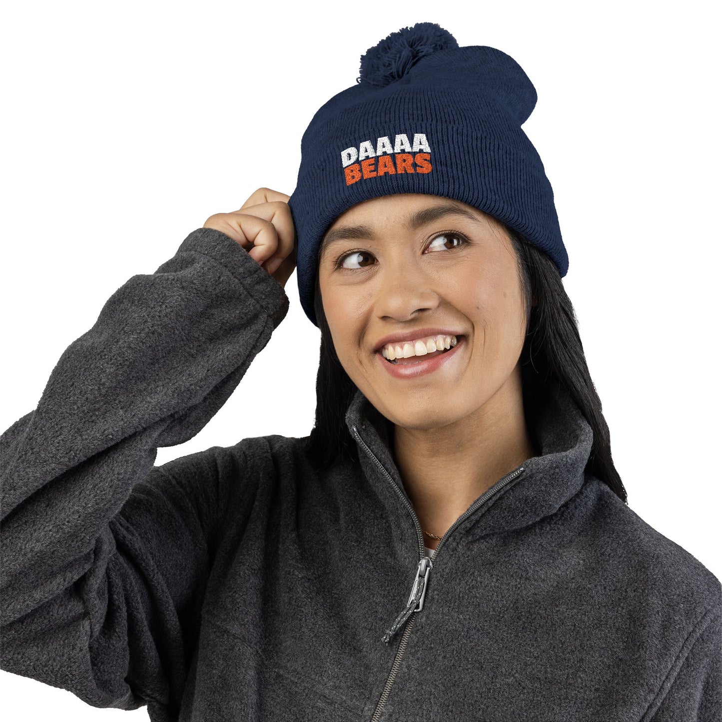 Chicago Bears Knit Cap - Da Bears Design - Winter Hat