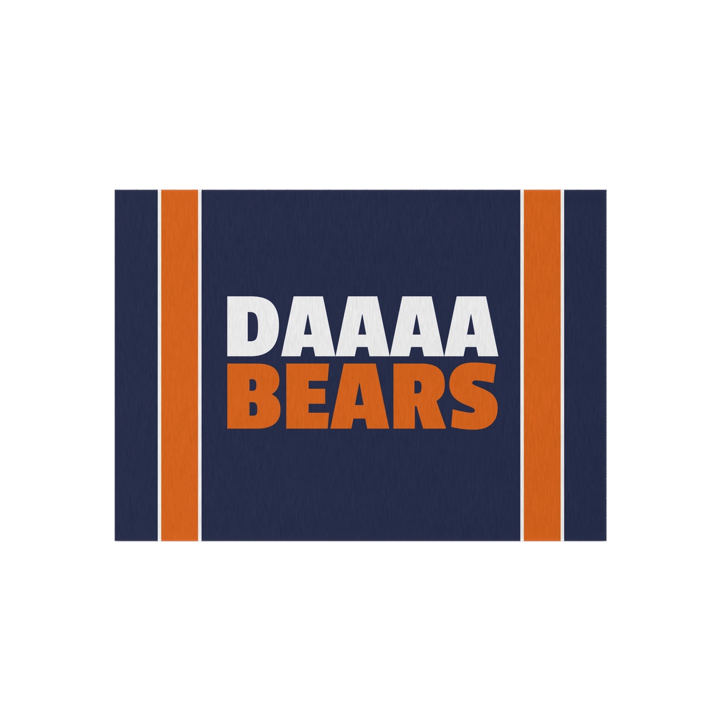 Da Bears Tailgating Outdoor Rug - Chicago Bears Carpet