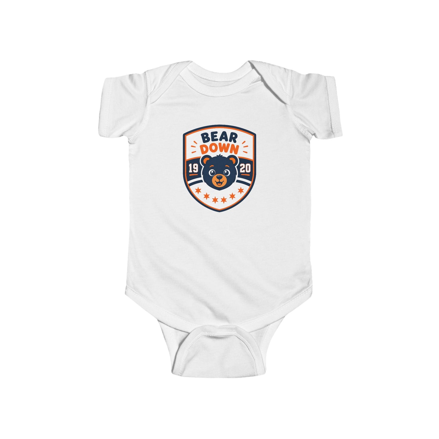 Bear Down Shield Onesie