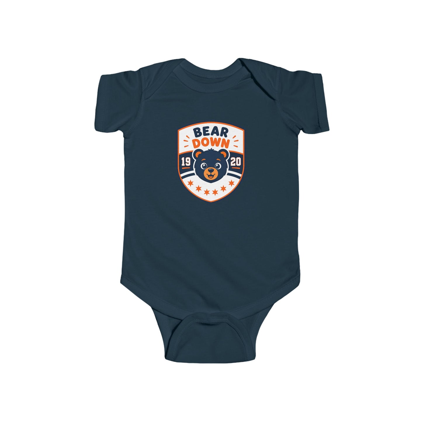 Bear Down Shield Onesie