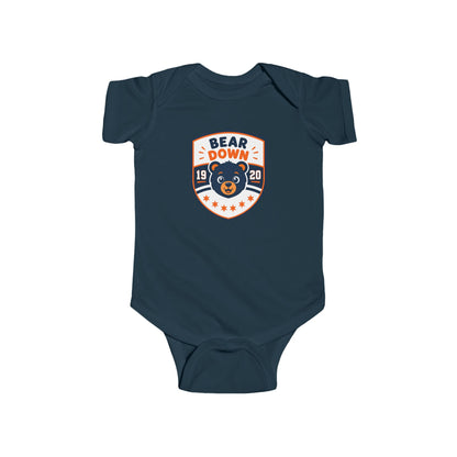 Bear Down Shield Onesie