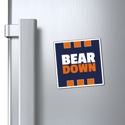 Bear Down Jersey Magnet
