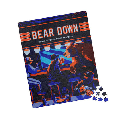 Bear Down Bar Puzzle