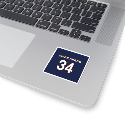 Walter Payton Sweetness Sticker