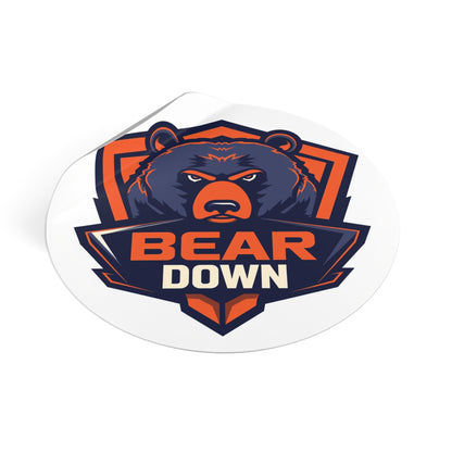 Bear Down Flight Crew Sticker
