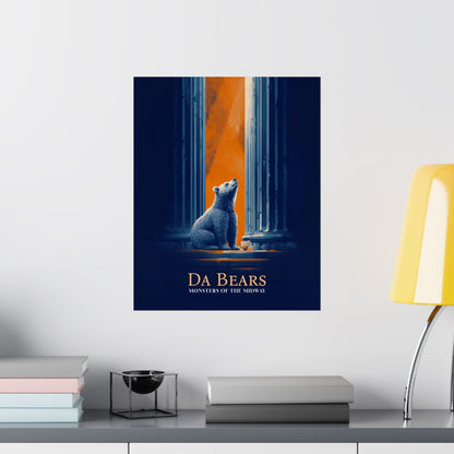 Da Bears Cinematic Poster