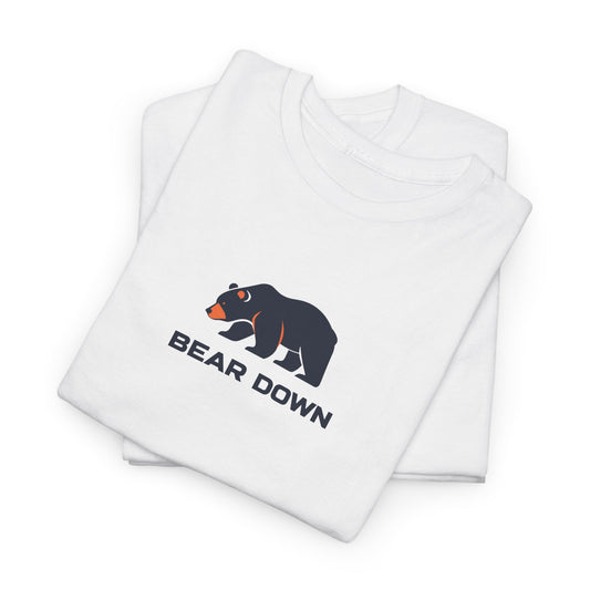 Bear Down Minimalist Logo T-Shirt