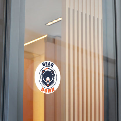 Bear Down Logo Sticker