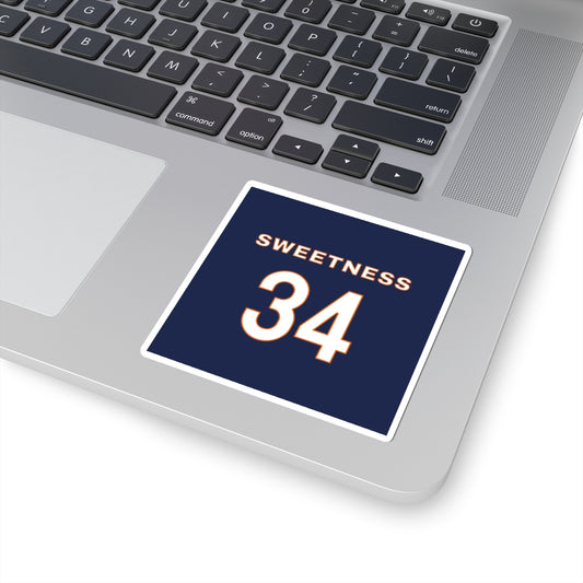 Walter Payton Sweetness Sticker