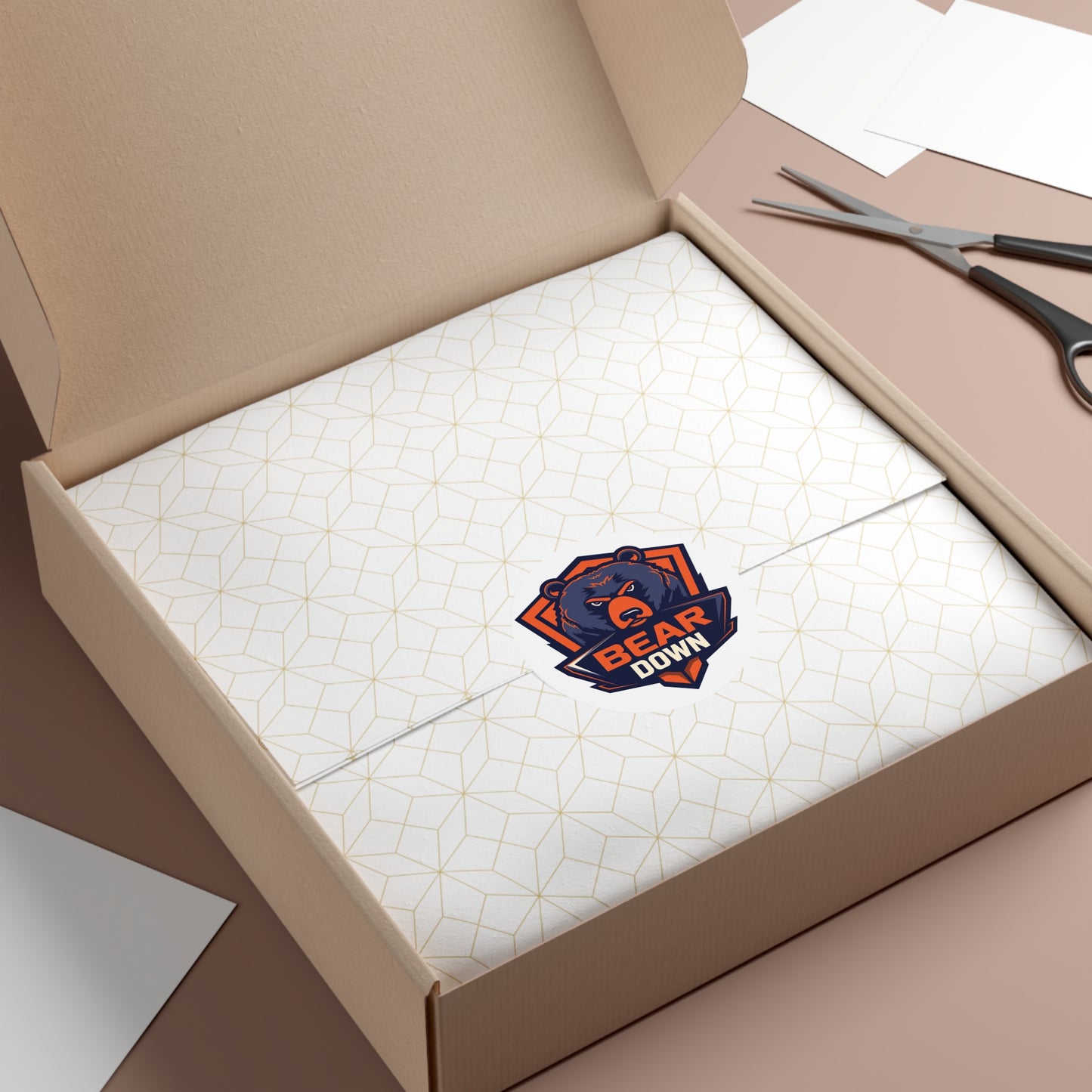 Bear Down Flight Crew Sticker