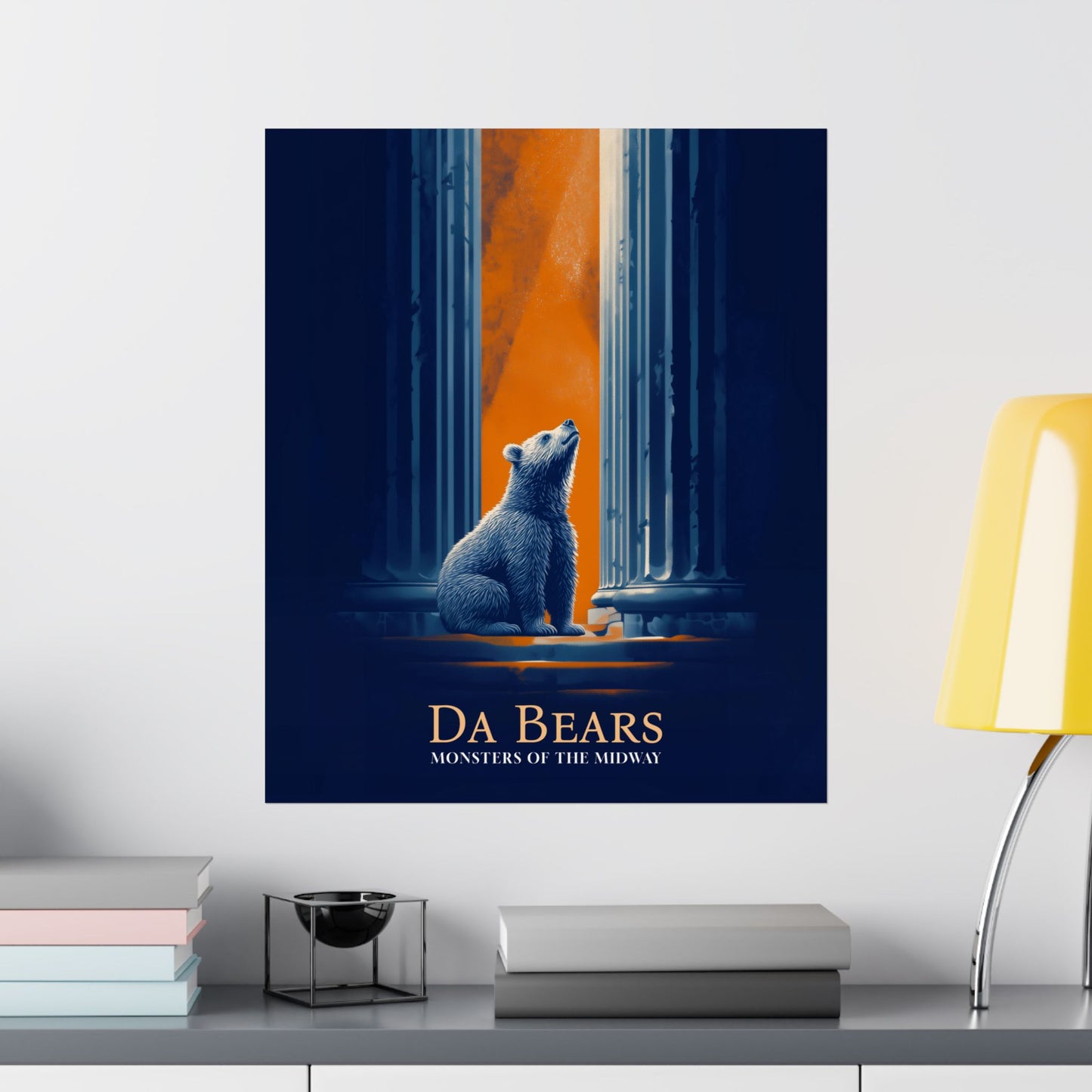 Da Bears Cinematic Poster