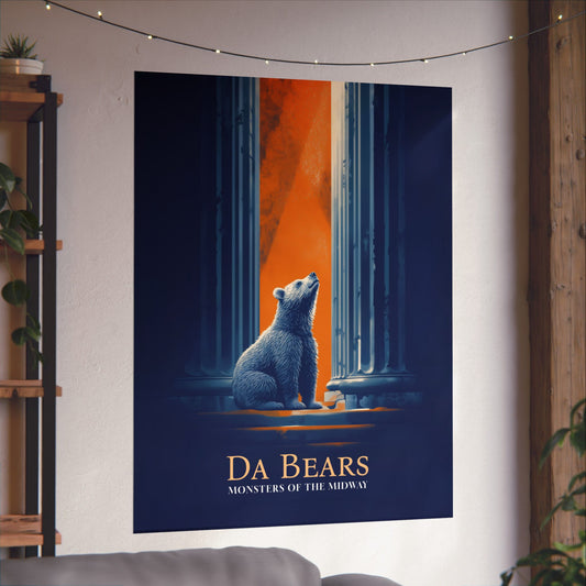 Da Bears Cinematic Poster