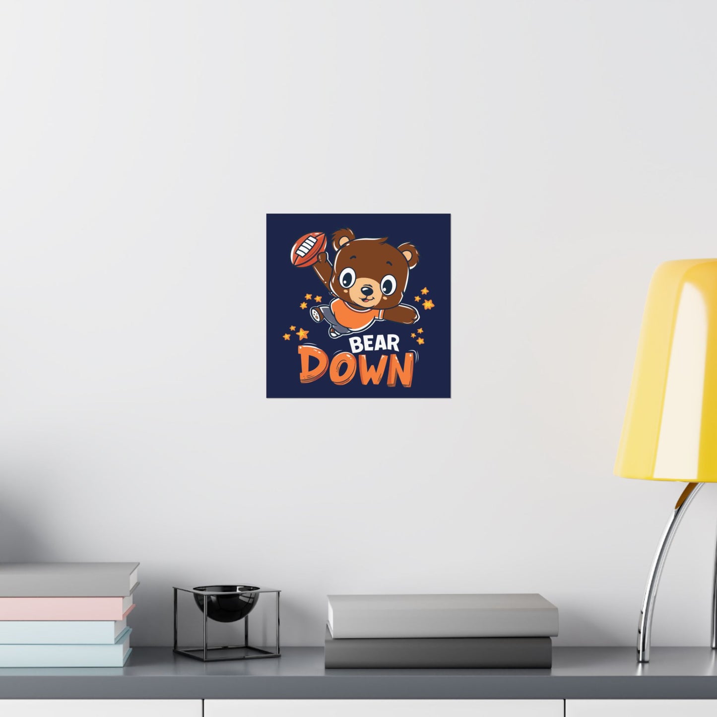 Bear Down Animated Kid's Poster